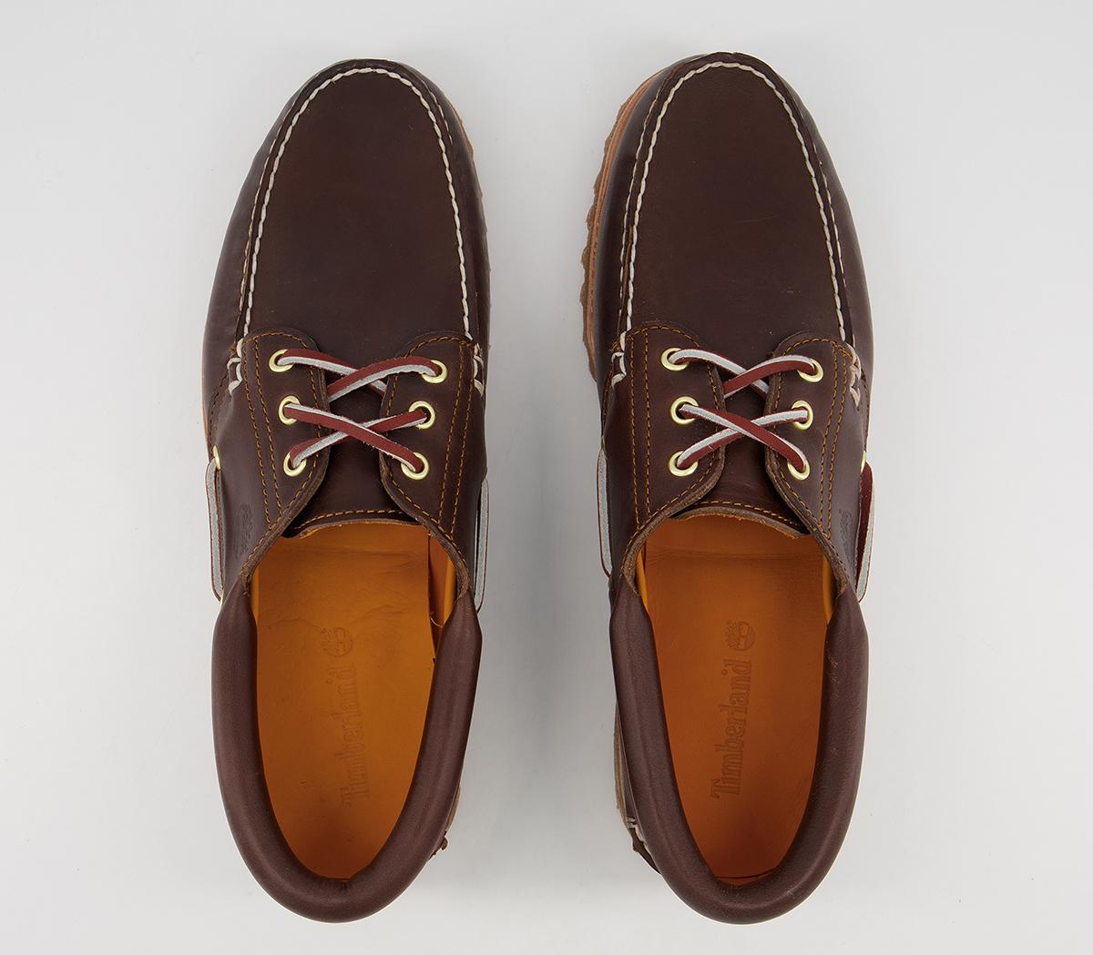 Timberland 3 Eye Classic Lug Boat Shoes Timberland 3 Eye Classic Lug Boat Shoes Brown