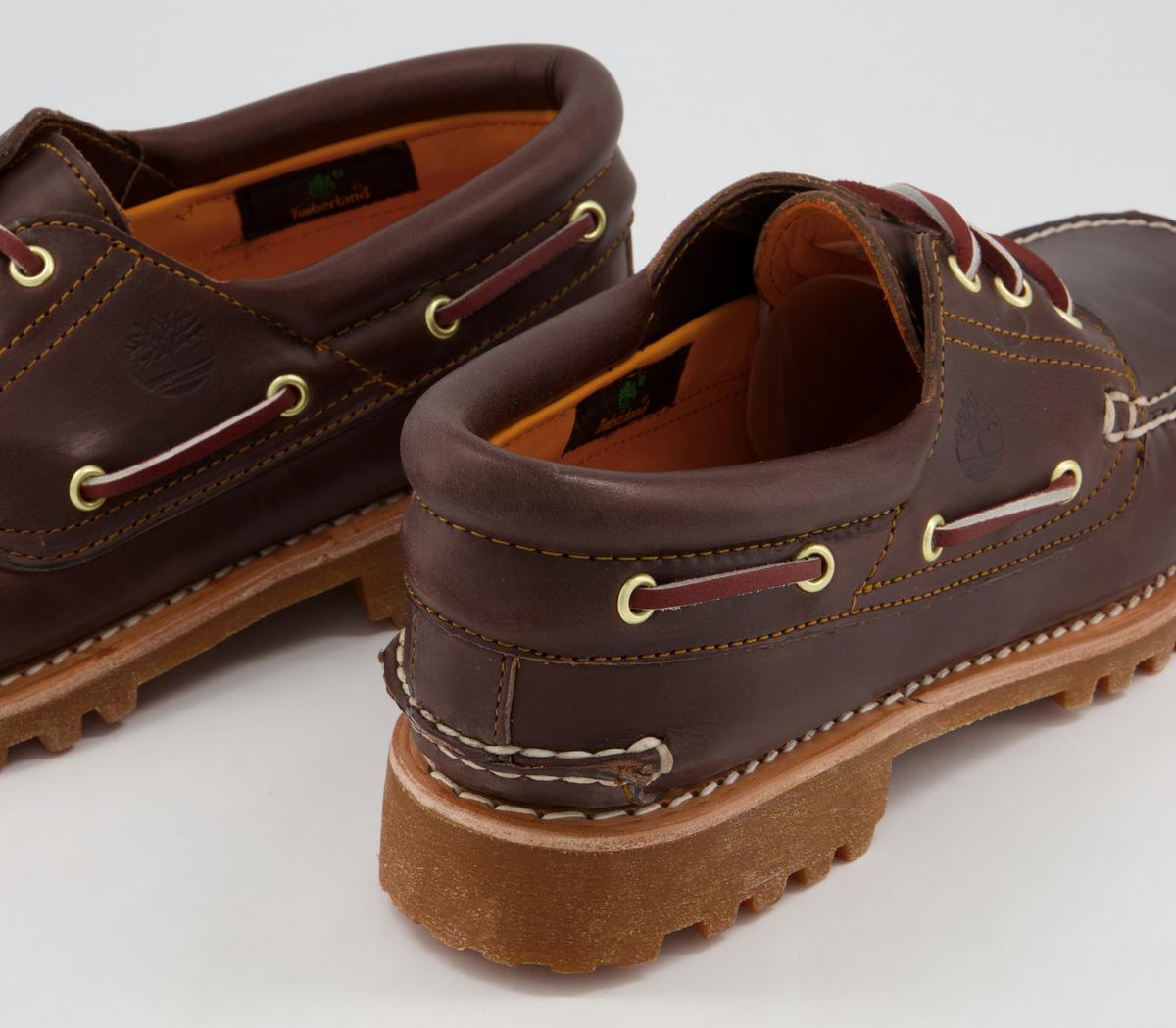Timberland 3 Eye Classic Lug Boat Shoes Timberland 3 Eye Classic Lug Boat Shoes Brown