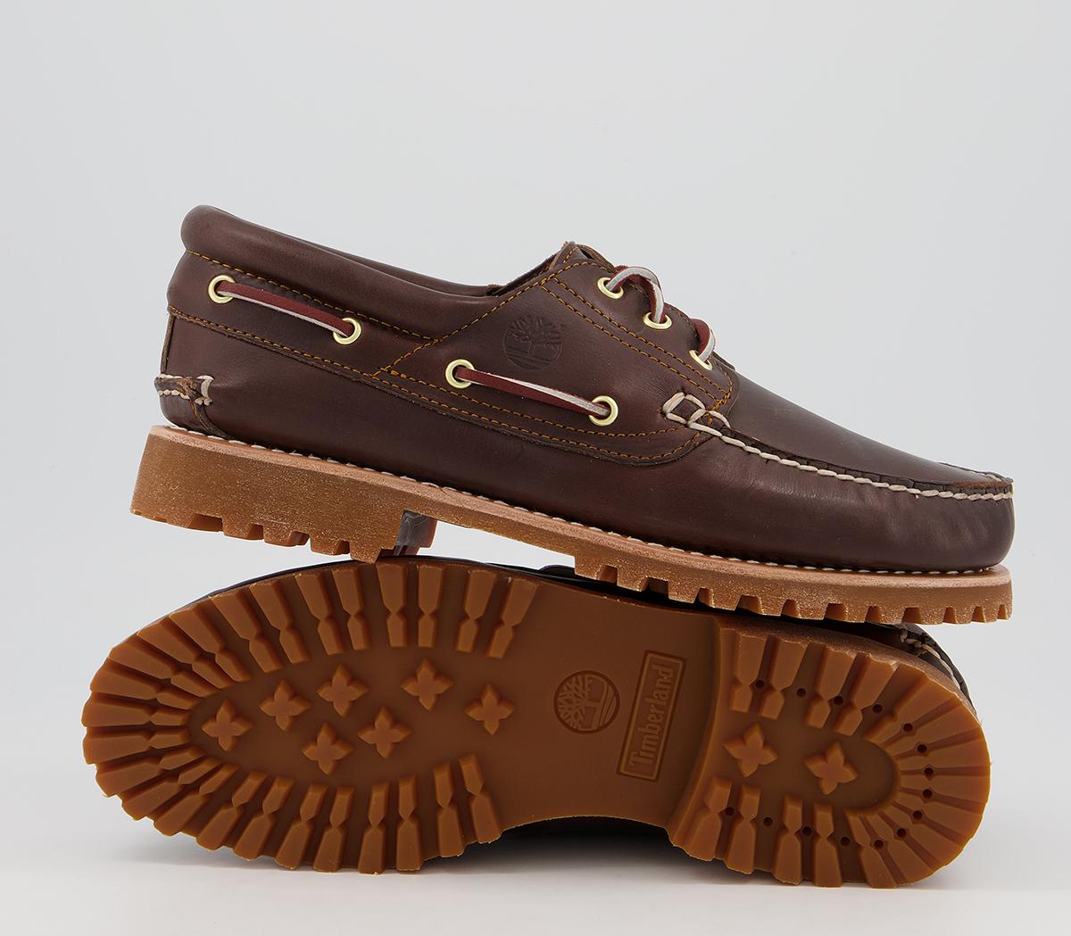 Timberland 3 Eye Classic Lug Boat Shoes Timberland 3 Eye Classic Lug Boat Shoes Brown