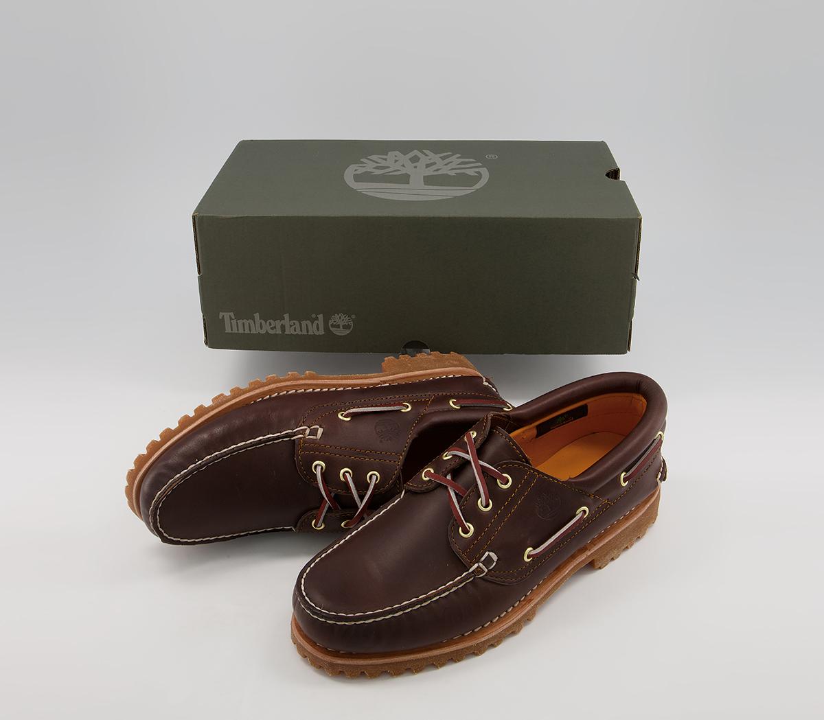 Timberland 3 Eye Classic Lug Boat Shoes Timberland 3 Eye Classic Lug Boat Shoes Brown
