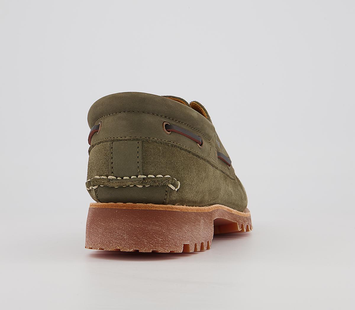 Timberland 3 Eye Classic Lug Boat Shoes Timberland 3 Eye Classic Lug Boat Shoes Dark Gren Suede