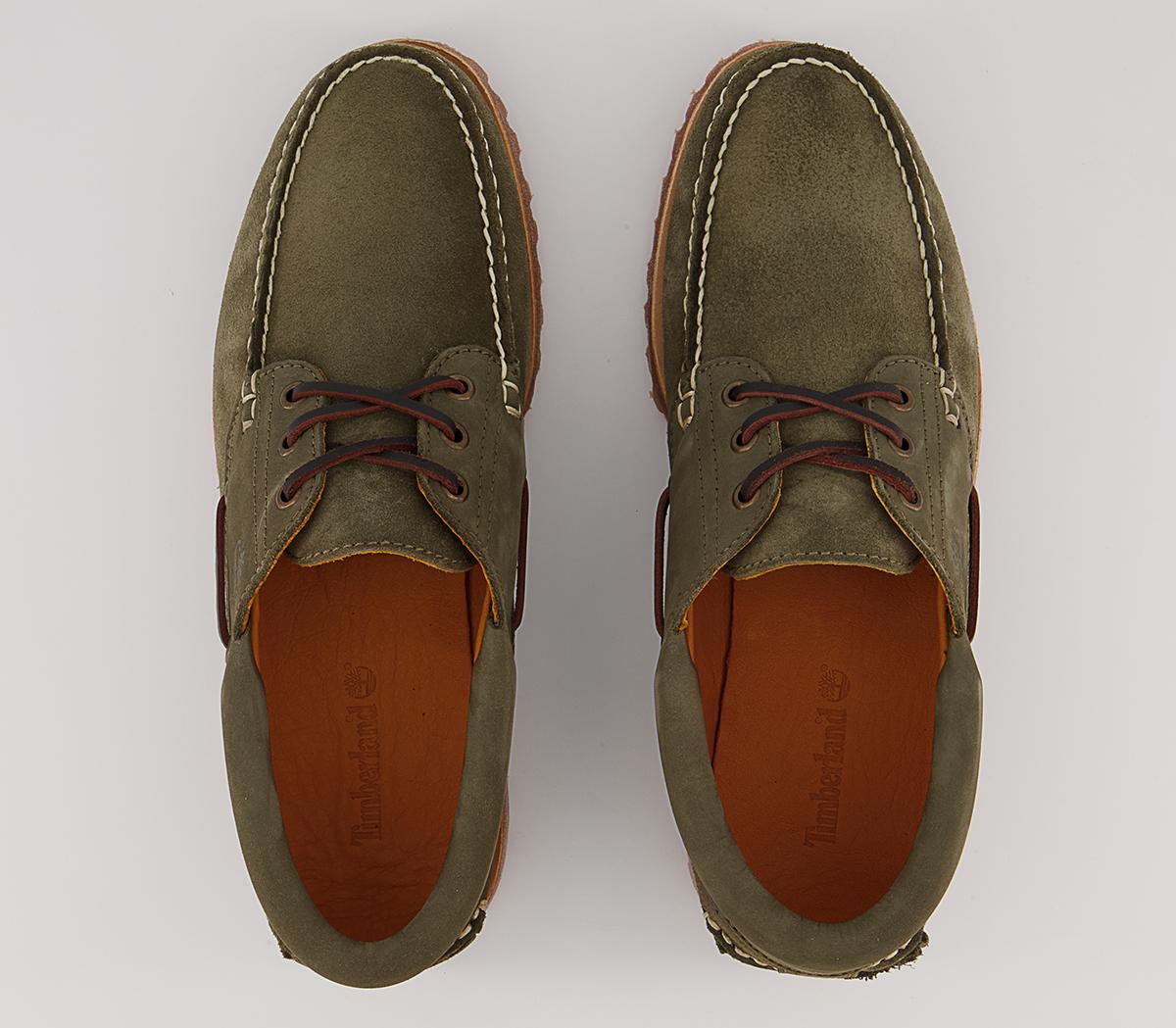 Timberland 3 Eye Classic Lug Boat Shoes Timberland 3 Eye Classic Lug Boat Shoes Dark Gren Suede