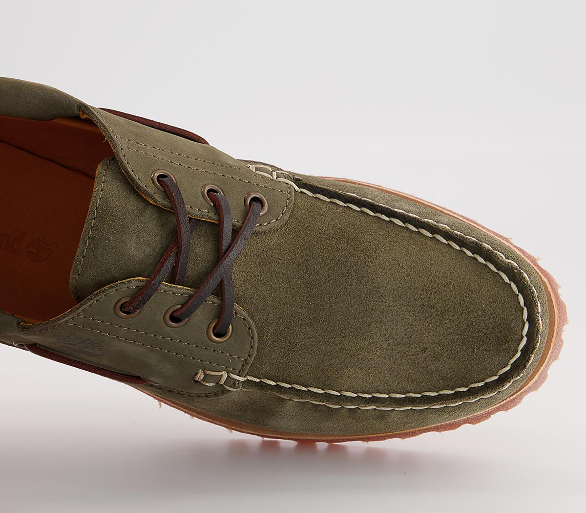 Timberland 3 Eye Classic Lug Boat Shoes Timberland 3 Eye Classic Lug Boat Shoes Dark Gren Suede