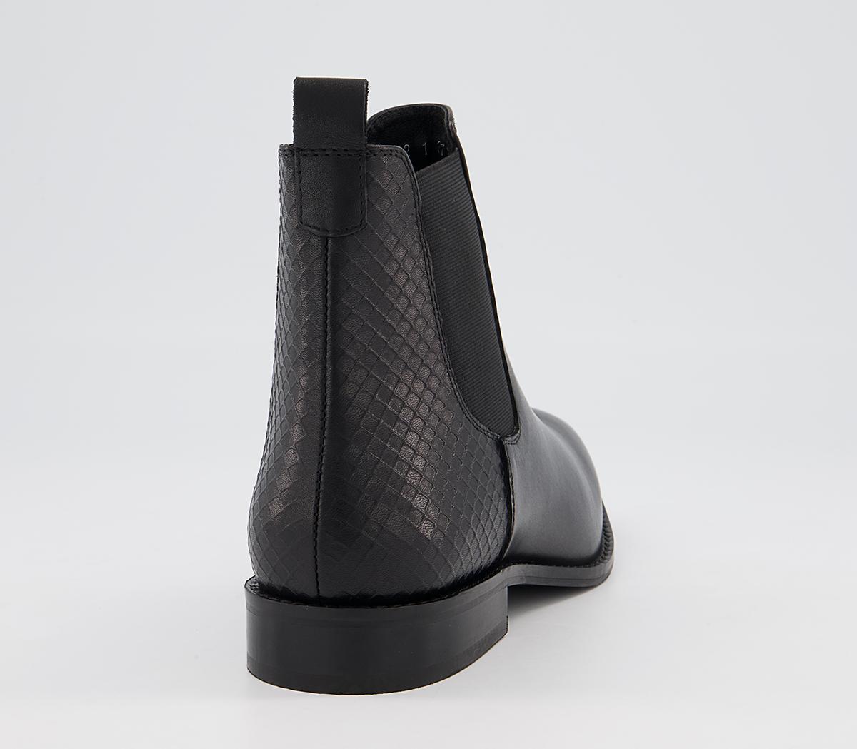 Office Atlanta Classic Chelsea Boots Office Atlanta Classic Chelsea Boots Black Leather