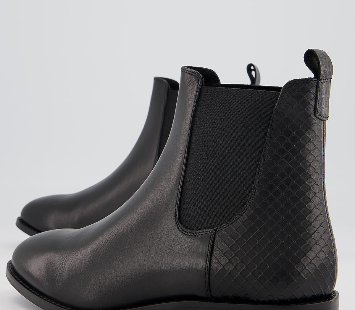 Office Atlanta Classic Chelsea Boots Office Atlanta Classic Chelsea Boots Black Leather