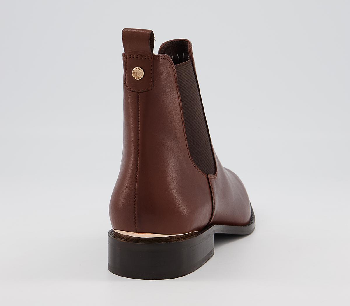 Office Atlanta Classic Chelsea Boots Office Atlanta Classic Chelsea Boots Tan Leather
