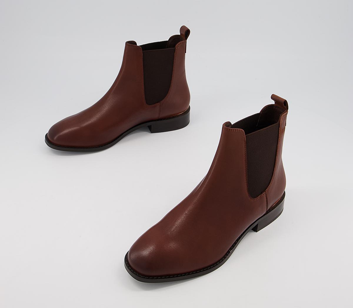 Office Atlanta Classic Chelsea Boots Office Atlanta Classic Chelsea Boots Tan Leather