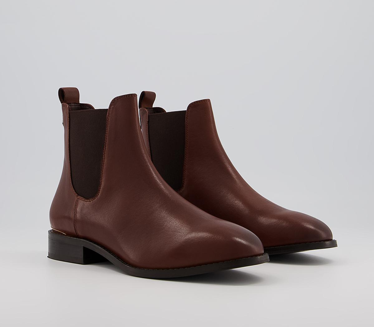 Office Atlanta Classic Chelsea Boots Office Atlanta Classic Chelsea Boots Tan Leather