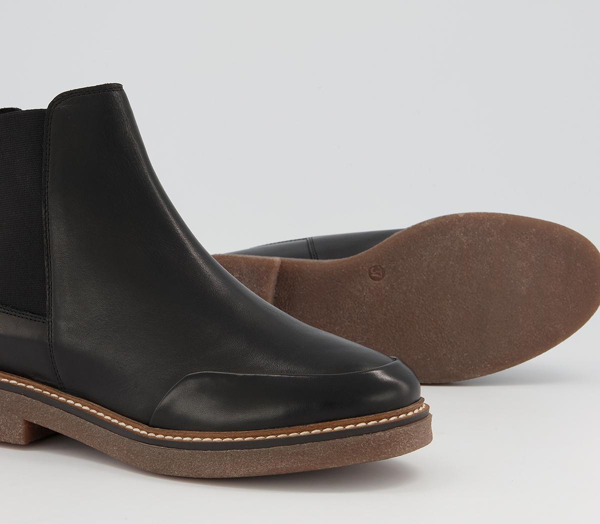 OFFICEActioning Crepe Sole Chelsea BootsBlack Leather