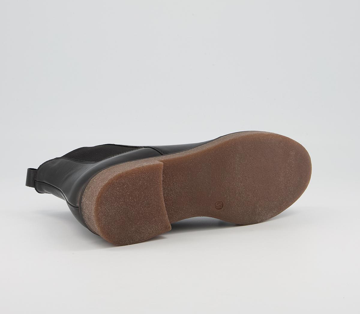 OFFICEActioning Crepe Sole Chelsea BootsBlack Leather