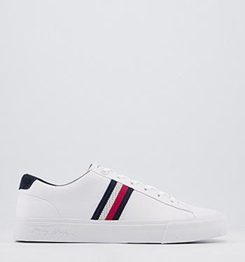 Tommy Hilfiger Corporate Leather Sneakers White