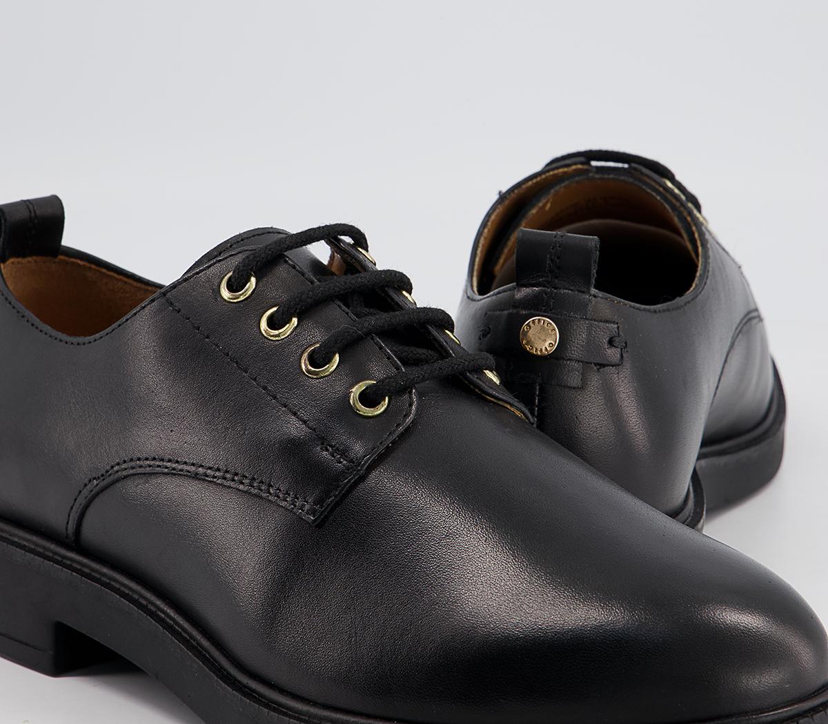 Office Famed Smooth Sole Lace Up Shoes Office Famed Smooth Sole Lace Up Shoes Black Leather