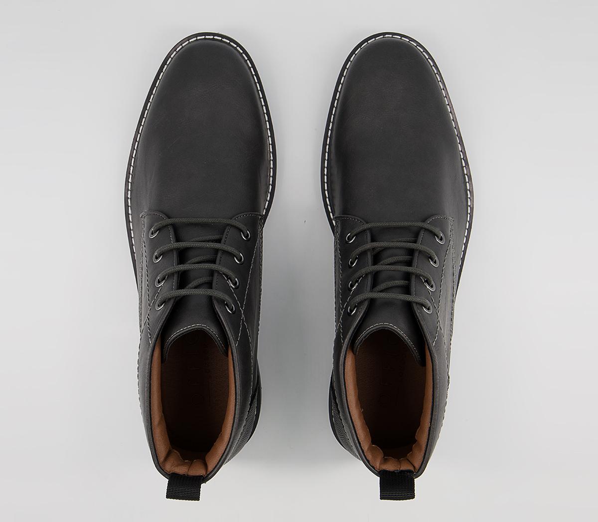Office Benton Ankle Boots Office Benton Ankle Boots Grey Black
