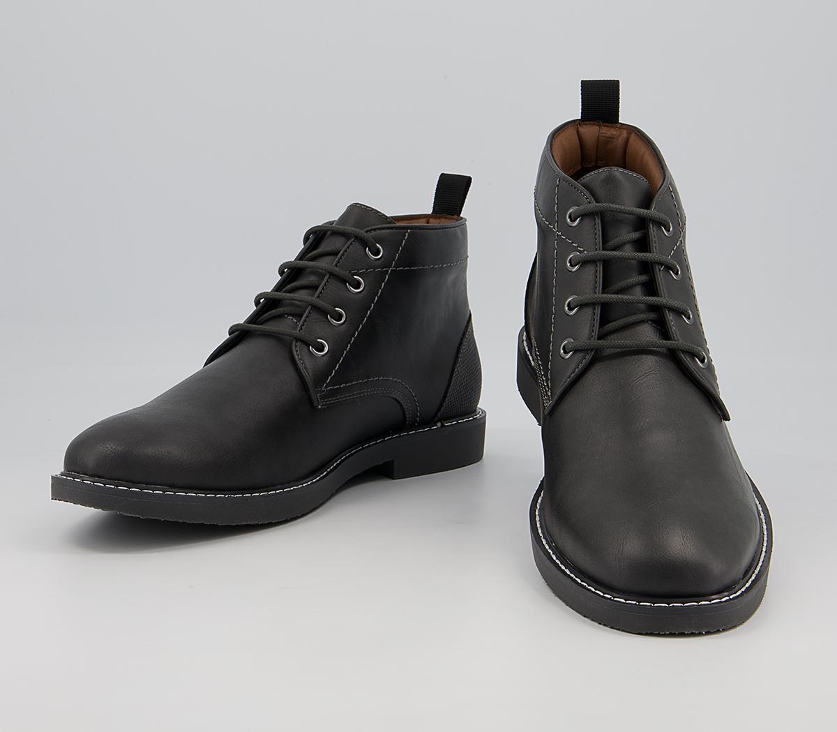 Office Benton Ankle Boots Office Benton Ankle Boots Grey Black