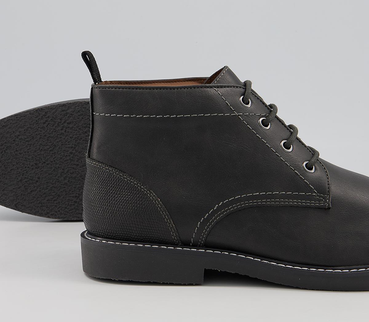 Office Benton Ankle Boots Office Benton Ankle Boots Grey Black