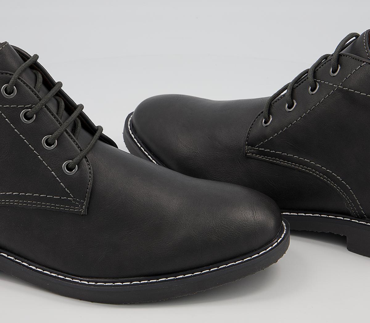 Office Benton Ankle Boots Office Benton Ankle Boots Grey Black