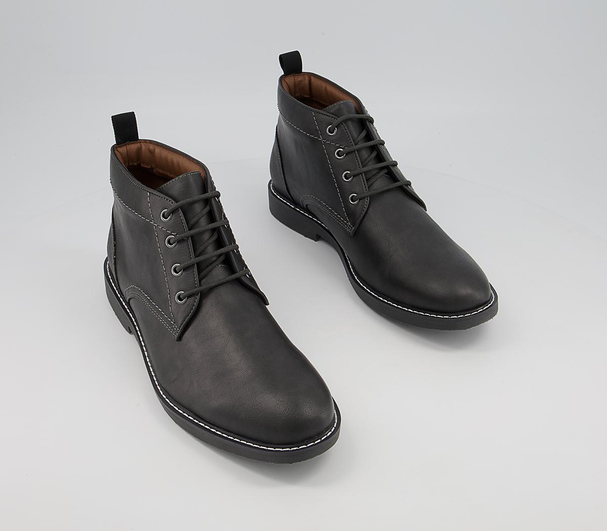 Office Benton Ankle Boots Office Benton Ankle Boots Grey Black