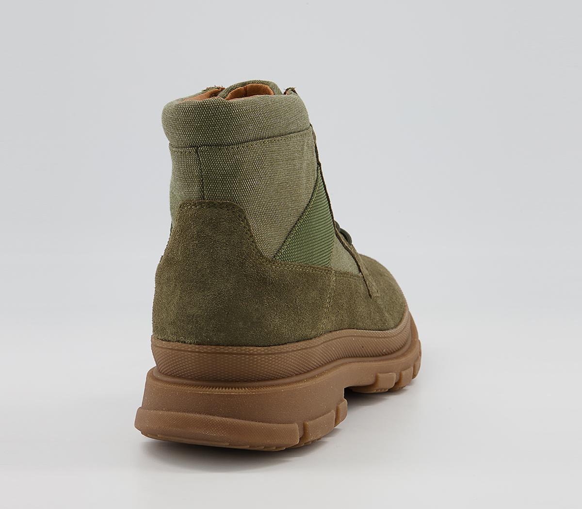 Office Binley Survival Sneaker Boots Office Binley Survival Sneaker Boots Khaki Suede