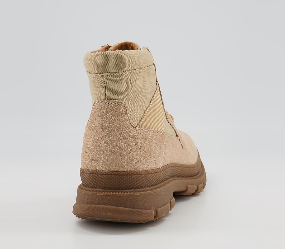 Office Binley Survival Sneaker Boots Office Binley Survival Sneaker Boots Beige Suede