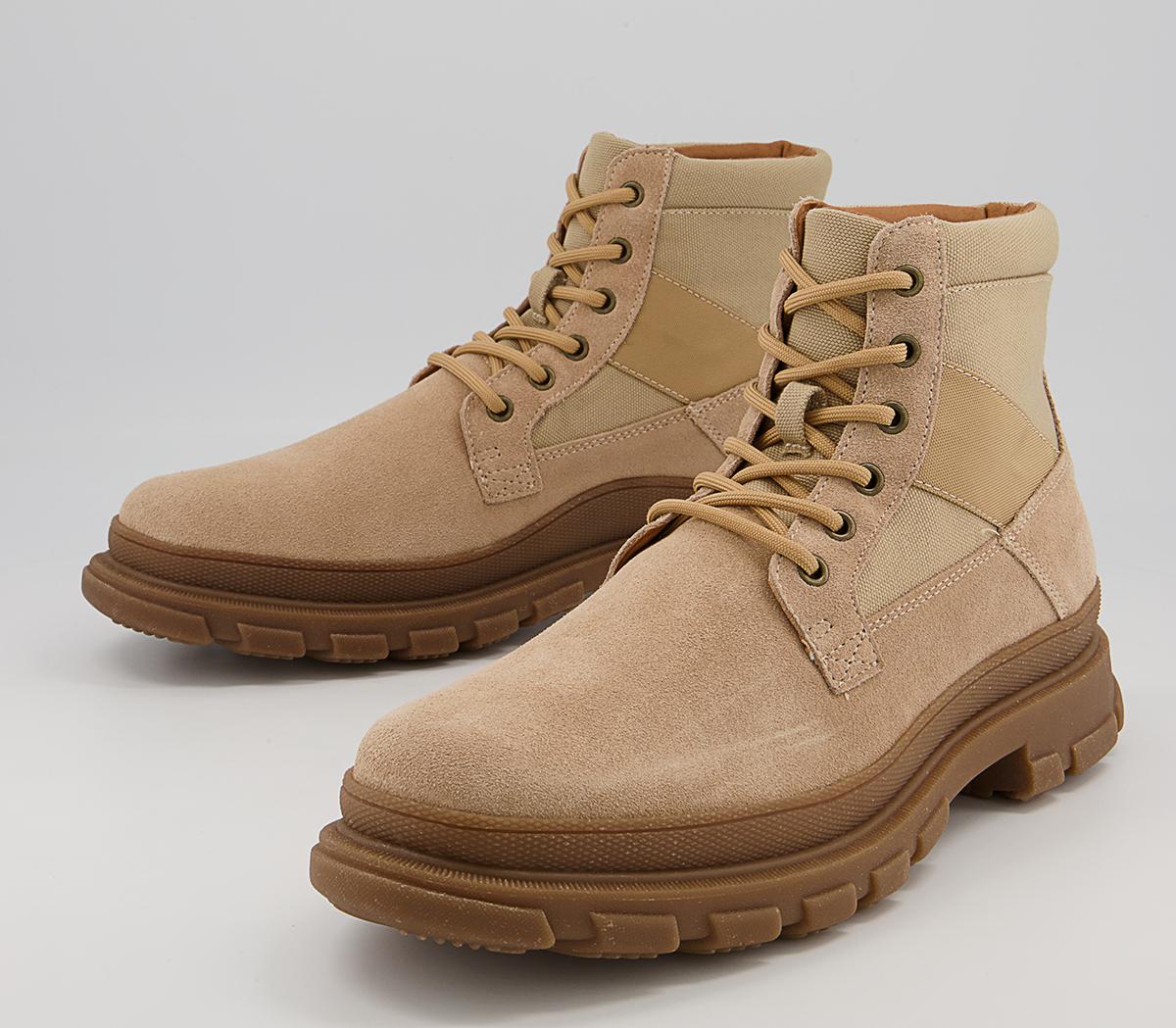 Office Binley Survival Sneaker Boots Office Binley Survival Sneaker Boots Beige Suede