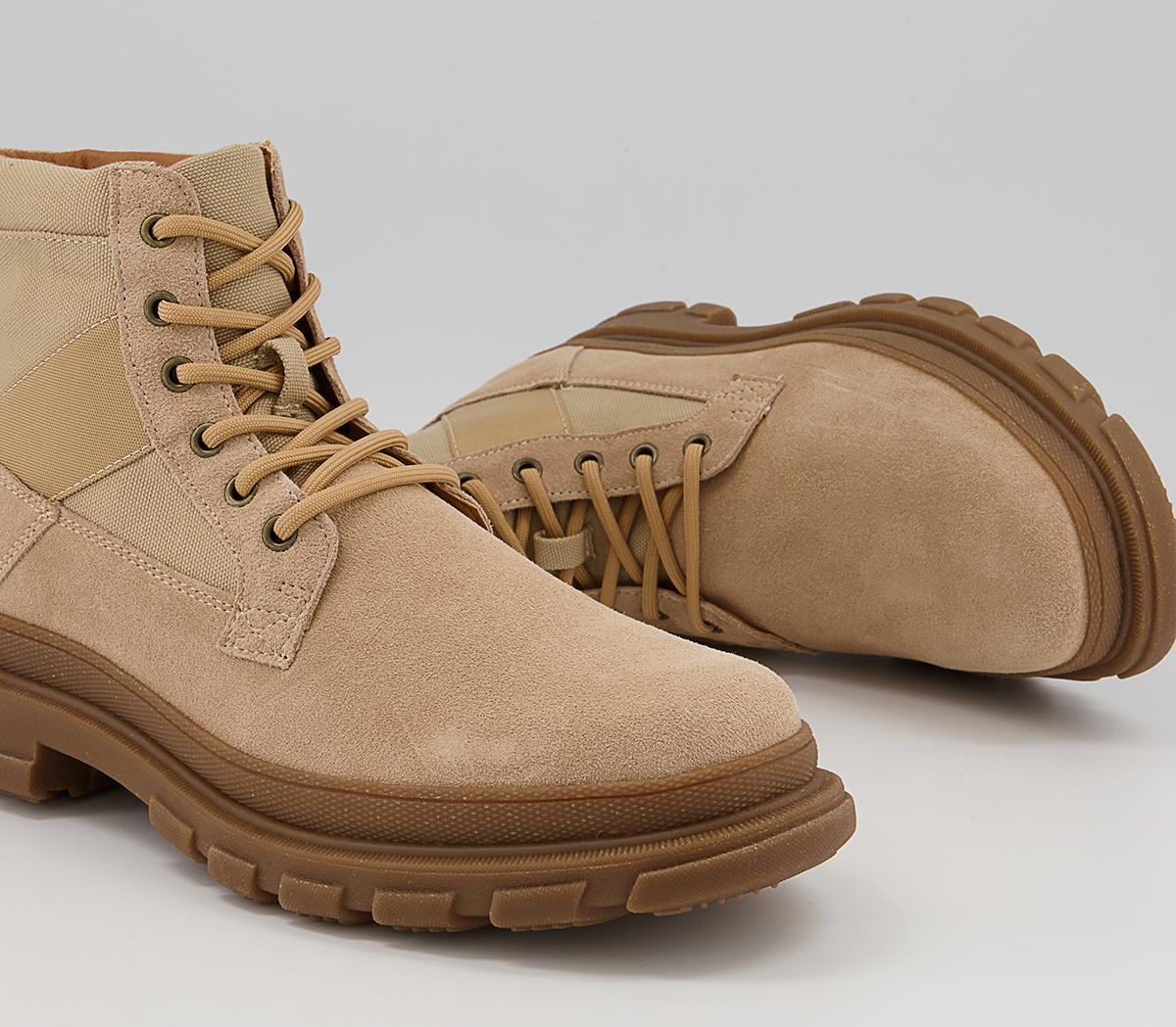 Office Binley Survival Sneaker Boots Office Binley Survival Sneaker Boots Beige Suede
