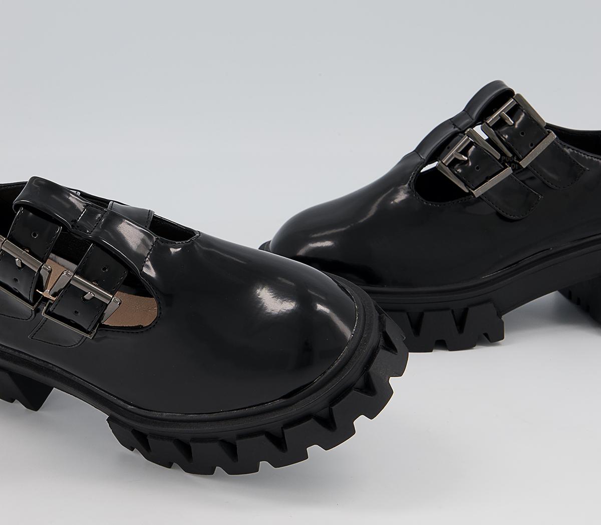Office Mesa Chunky T-Bar Mid Shoes Office Mesa Chunky T-Bar Mid Shoes Black