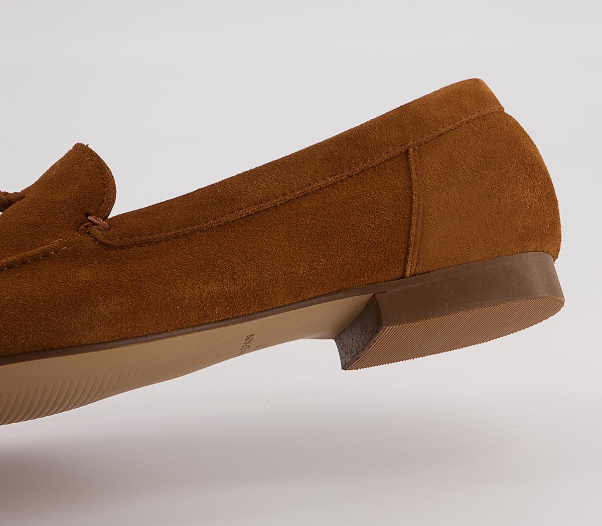 Office Flick Retro Tassle Loafers Office Flick Retro Tassle Loafers Tan Suede