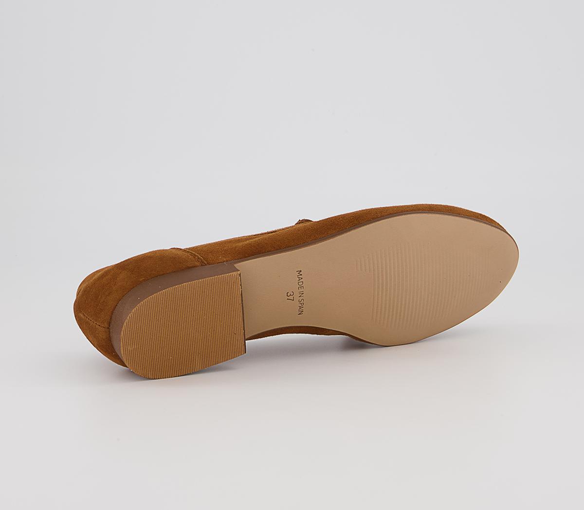 Office Flick Retro Tassle Loafers Office Flick Retro Tassle Loafers Tan Suede