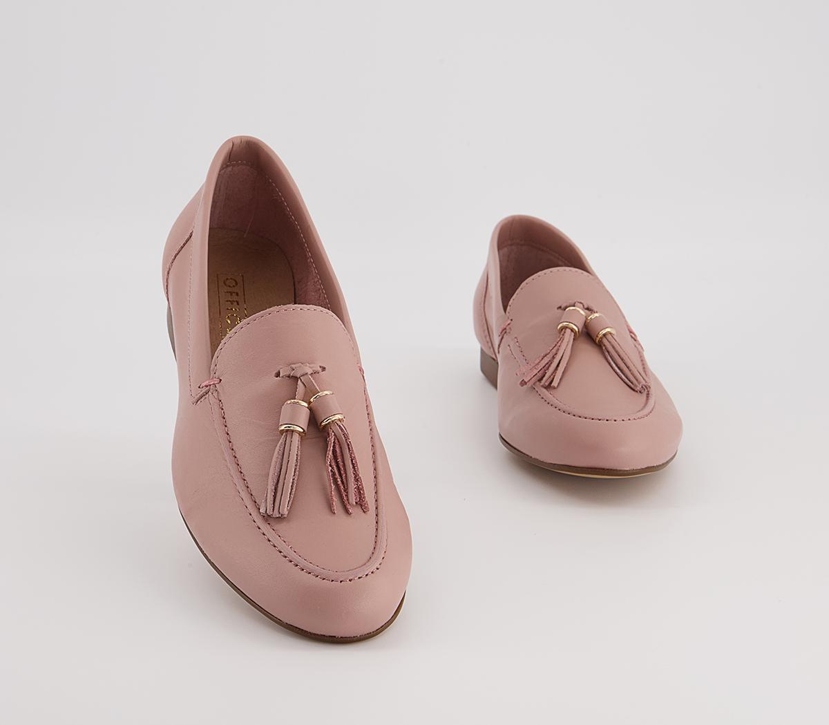 Office Flick Retro Tassel Loafers Office Flick Retro Tassel Loafers Nude Leather