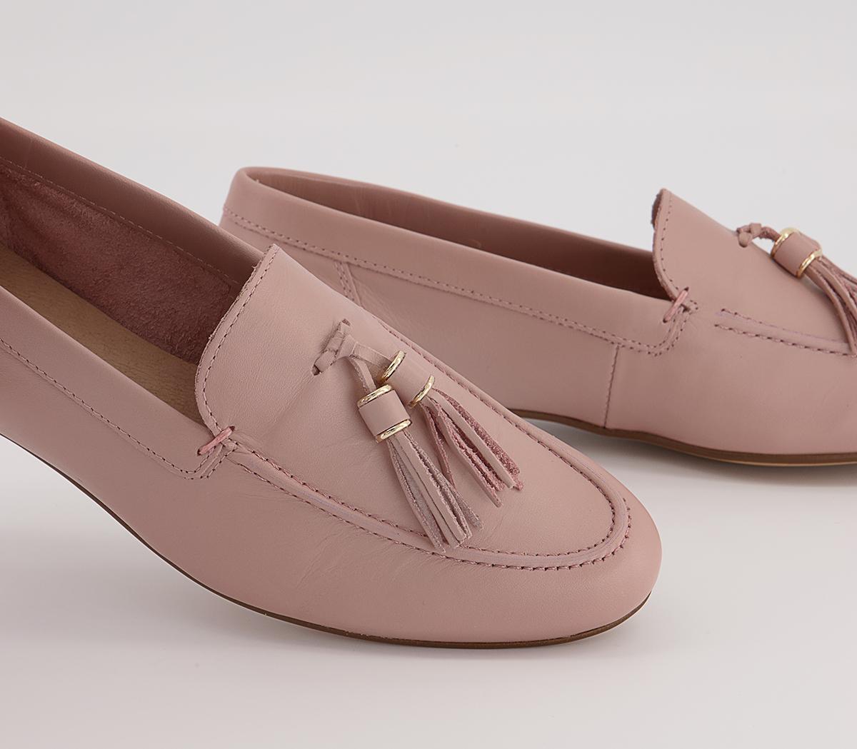 Office Flick Retro Tassel Loafers Office Flick Retro Tassel Loafers Nude Leather