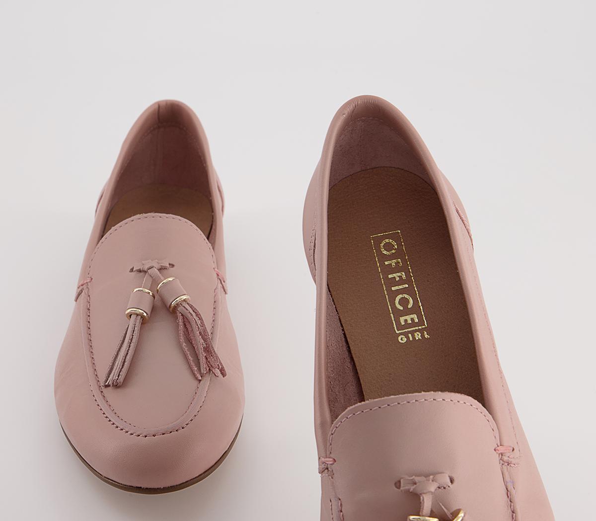 Office Flick Retro Tassel Loafers Office Flick Retro Tassel Loafers Nude Leather