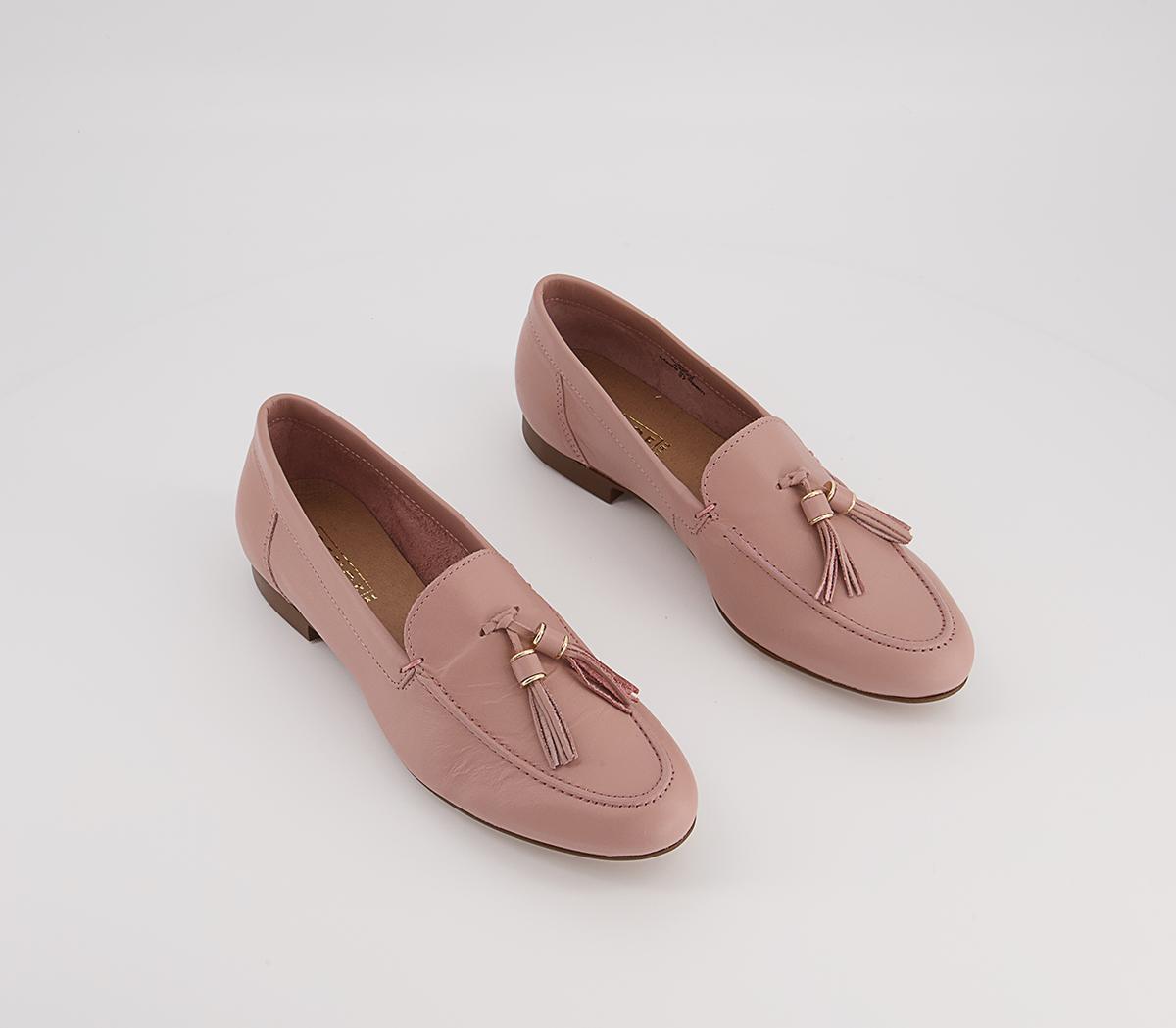 Office Flick Retro Tassel Loafers Office Flick Retro Tassel Loafers Nude Leather