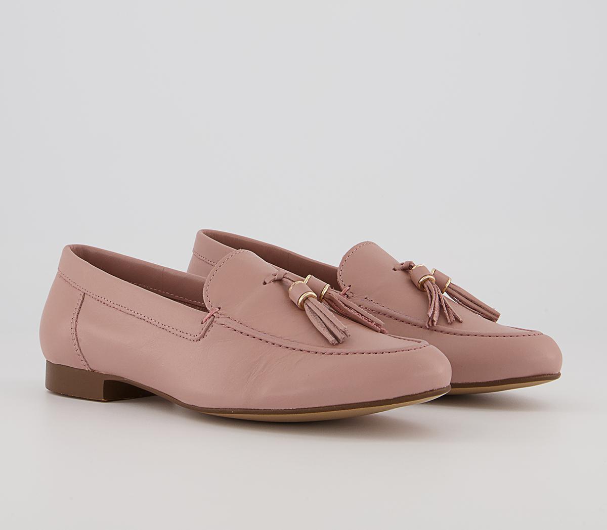 Office Flick Retro Tassel Loafers Office Flick Retro Tassel Loafers Nude Leather