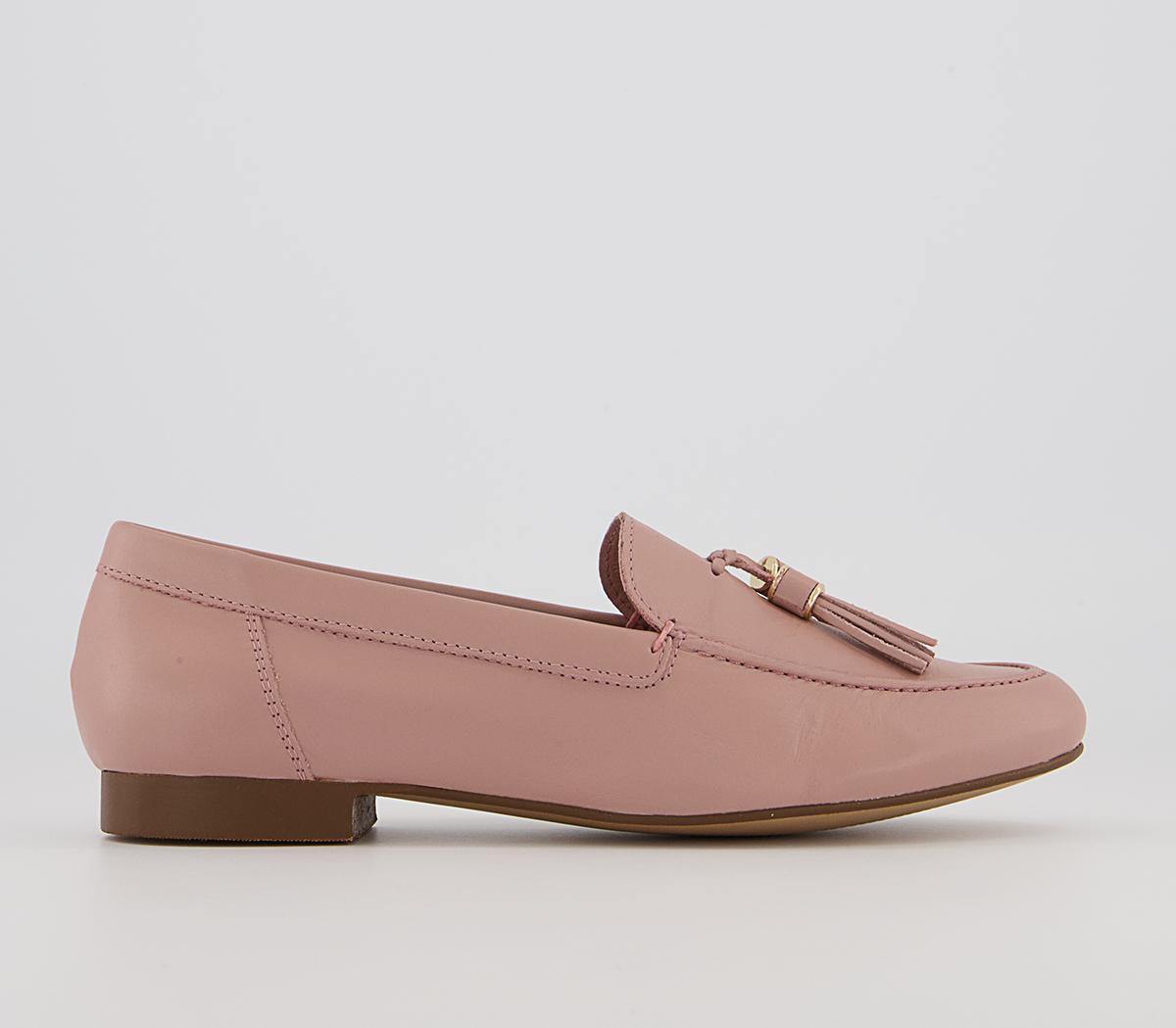 Office Flick Retro Tassel Loafers Office Flick Retro Tassel Loafers Nude Leather