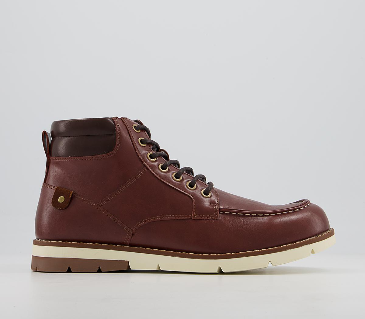 OfficeBlaney Apron Toe Mid BootsRed Brown