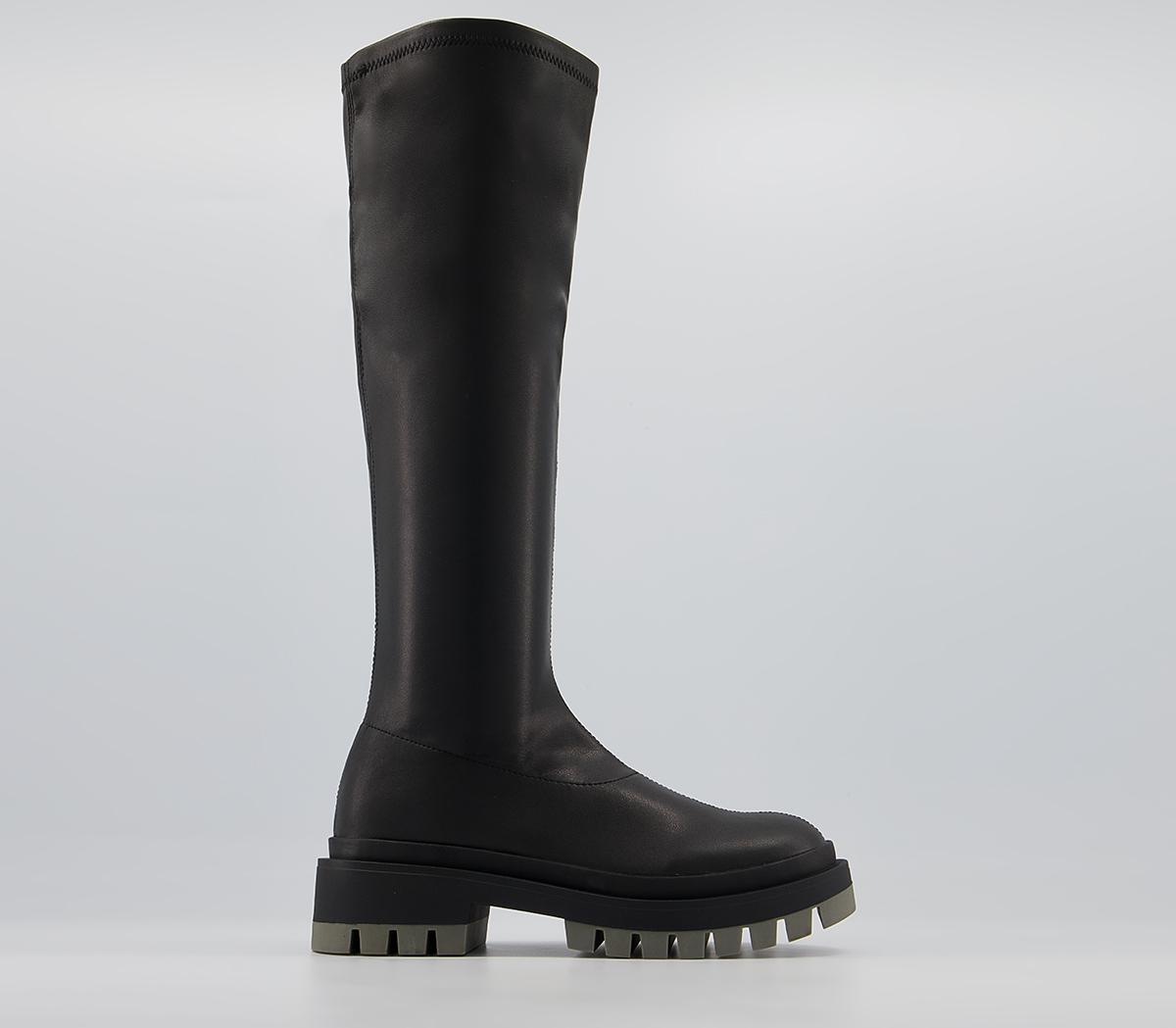 Office Kirkwood Chunky Sock Boots Office Kirkwood Chunky Sock Boots Black