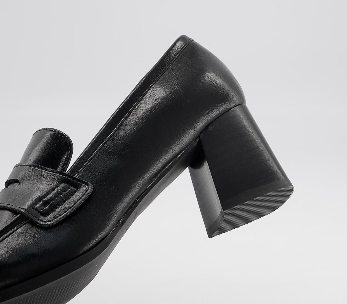 Office Madera Heeled Loafers Office Madera Heeled Loafers Black