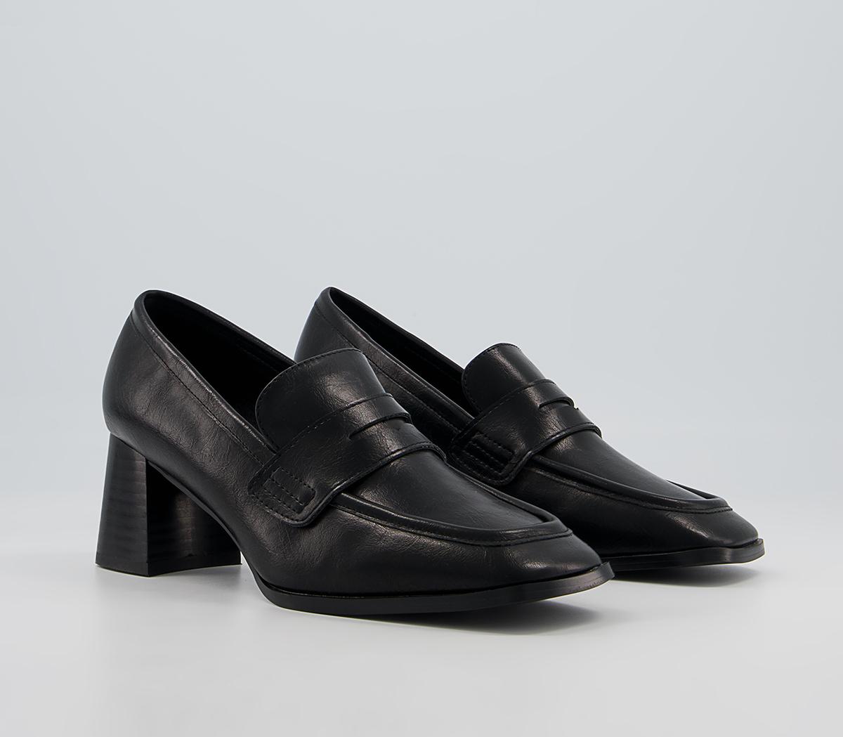 Office Madera Heeled Loafers Office Madera Heeled Loafers Black