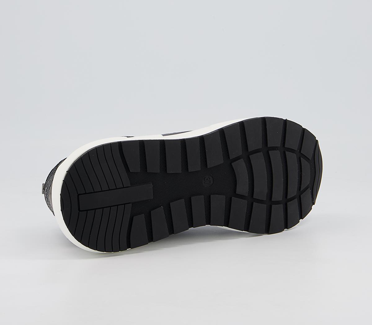 Office Flames Lace Up Runners Office Flames Lace Up Runners Black Mix