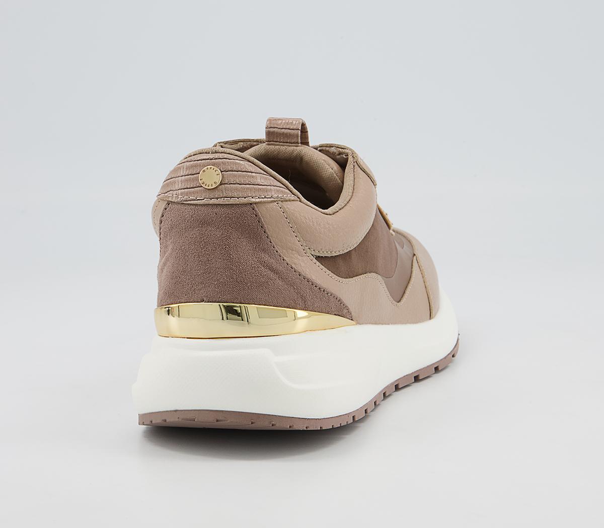 Office Flames Lace Up Runners Office Flames Lace Up Runners Nude Mix