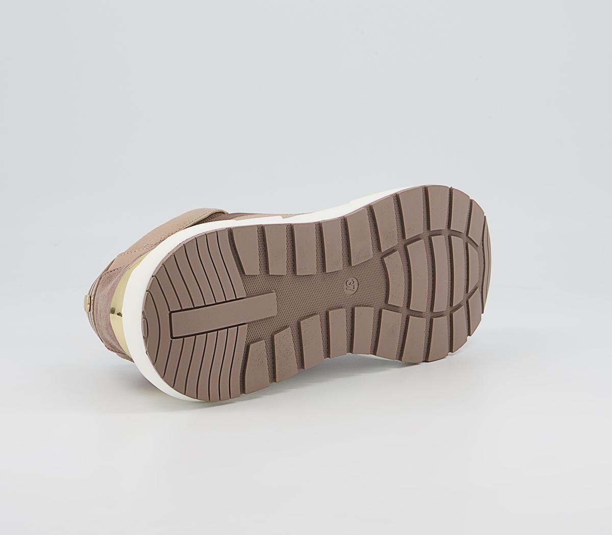 Office Flames Lace Up Runners Office Flames Lace Up Runners Nude Mix