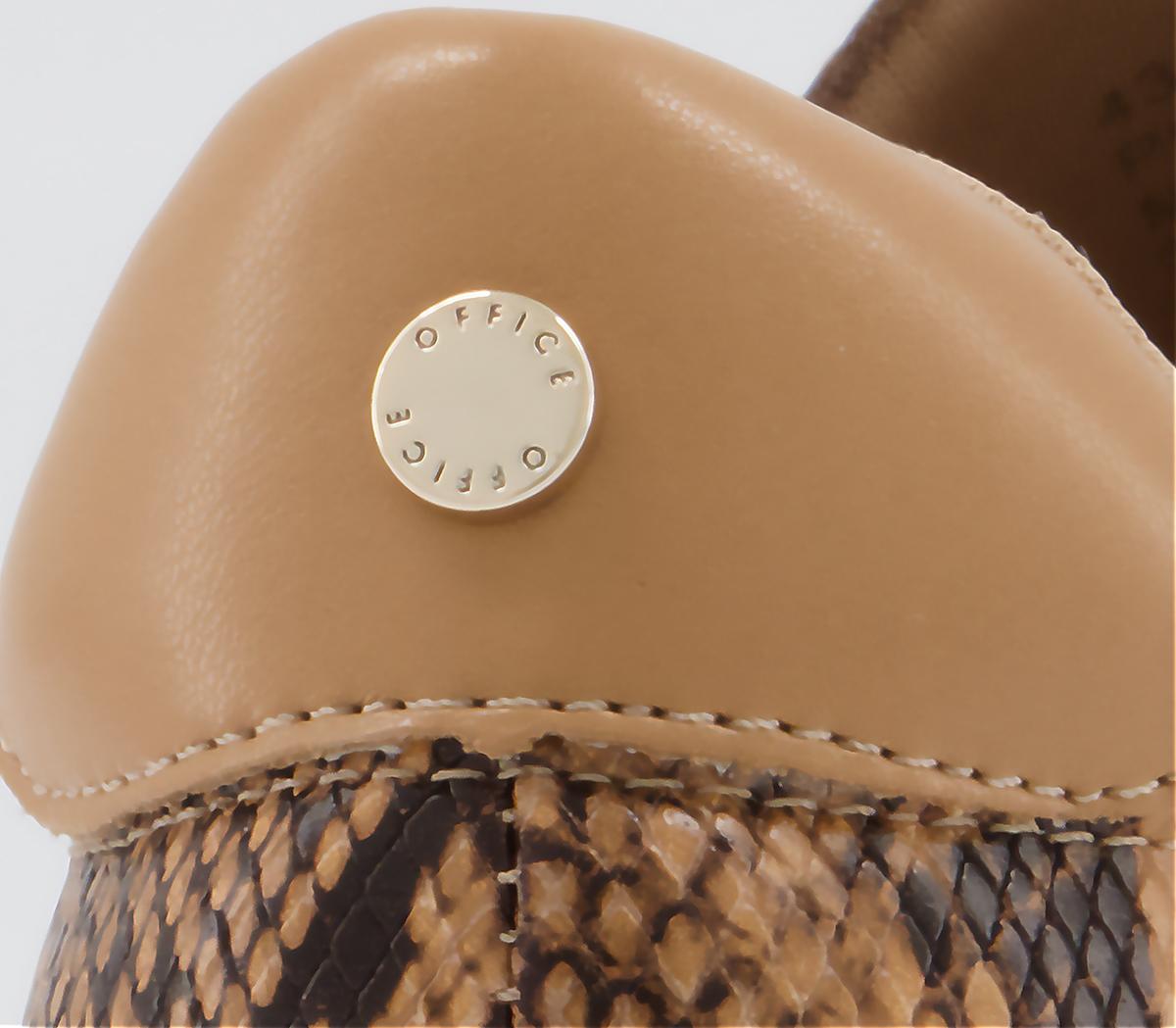 Office Fade Slip On Trainers Office Fade Slip On Trainers Natural Snake