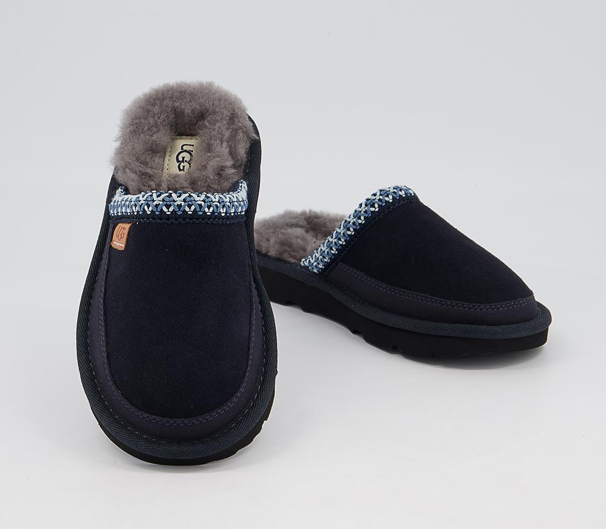 UGG Tasman II Slip-on Youth Slippers Navy - UGG Slippers