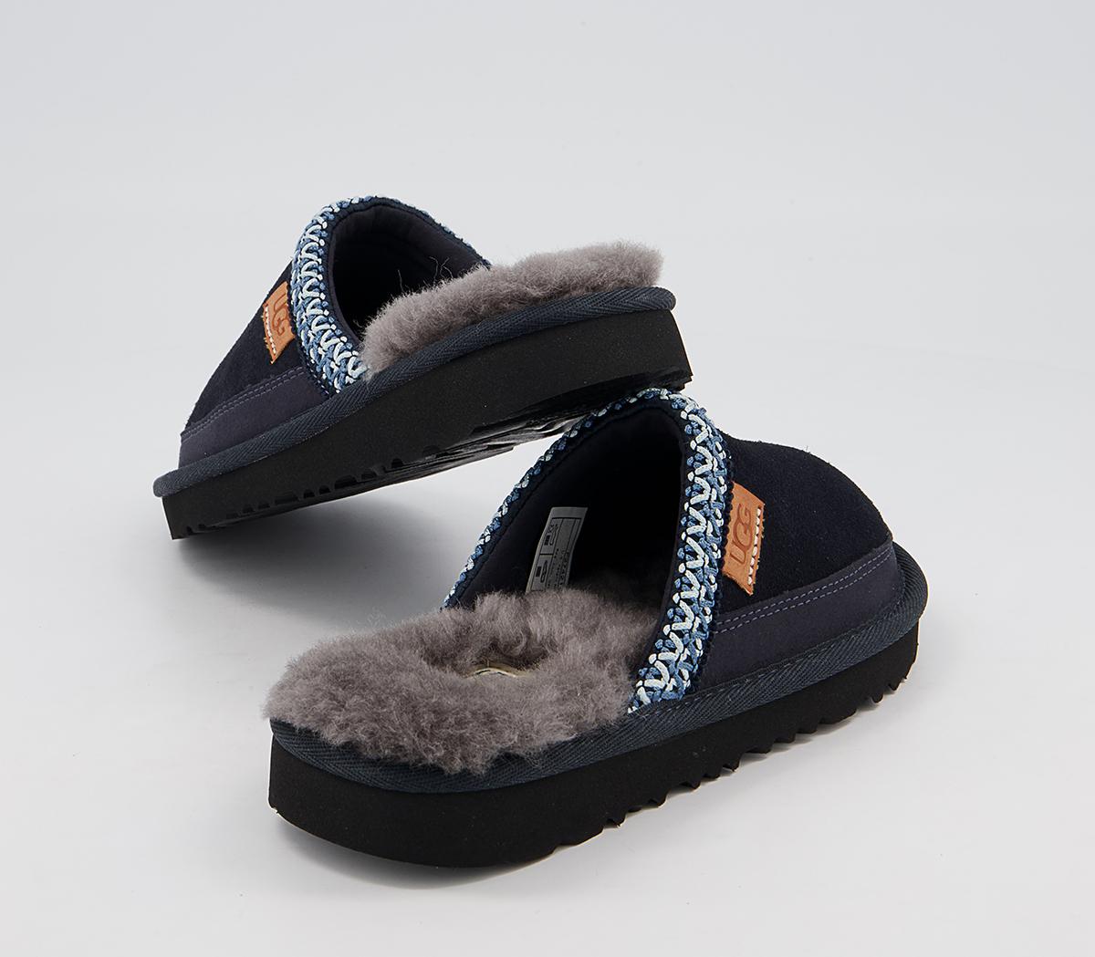 UGG Tasman II Slip-on Youth Slippers UGG Tasman II Slip-on Youth Slippers Navy