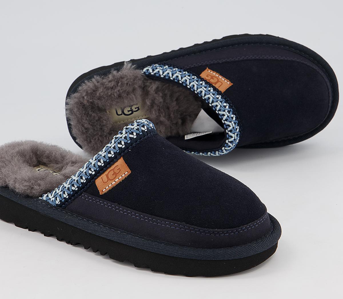 UGG Tasman II Slip-on Youth Slippers UGG Tasman II Slip-on Youth Slippers Navy