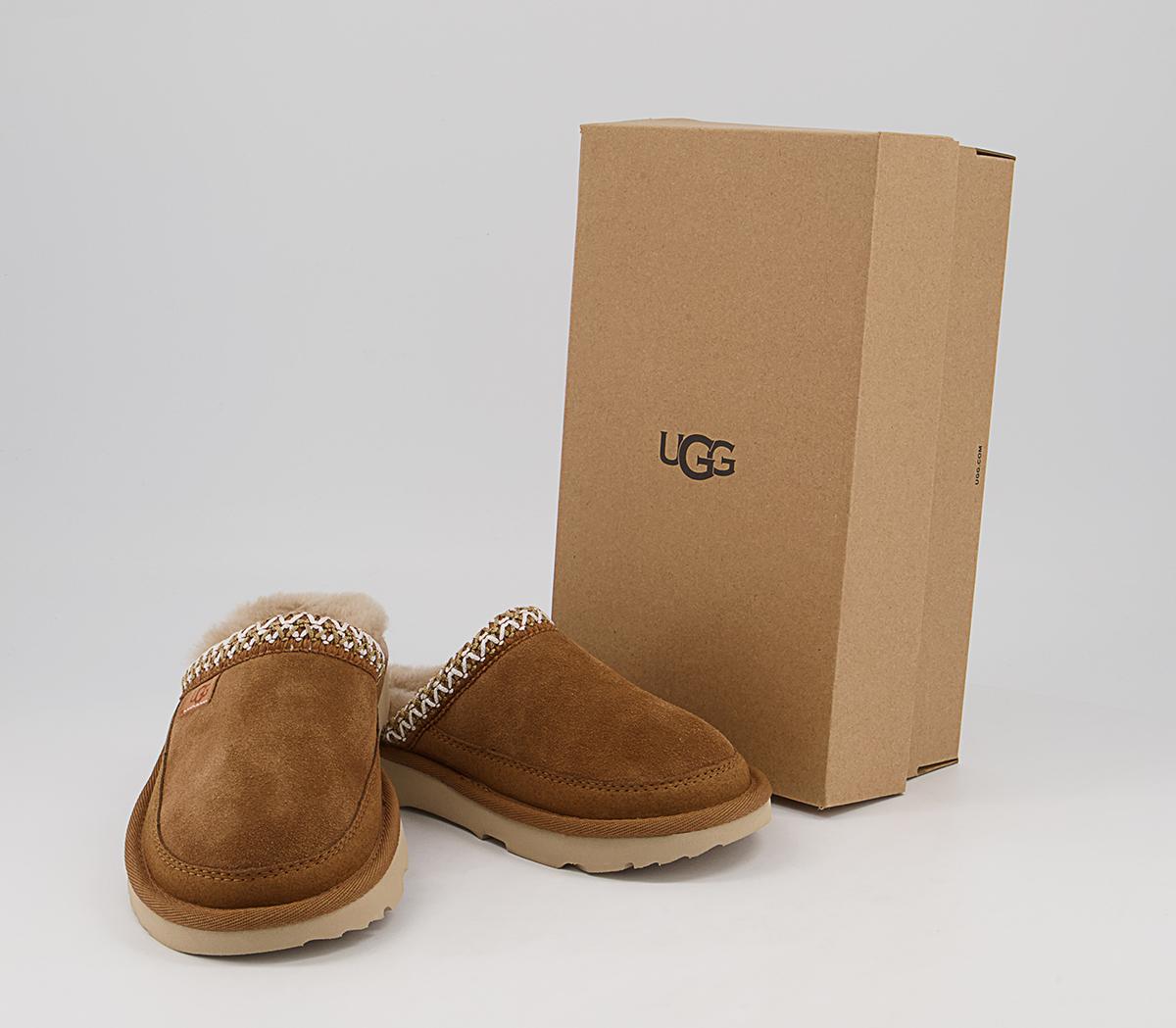 UGG Tasman II Slip-on Youth Slippers UGG Tasman II Slip-on Youth Slippers Chestnut