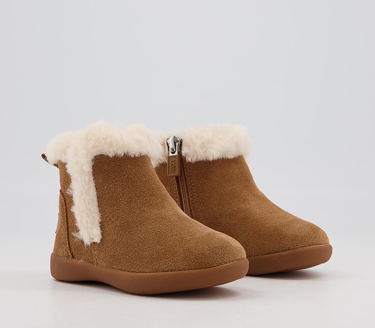 UGG Mallya Infant Boots UGG Mallya Infant Boots Chestnut Suede