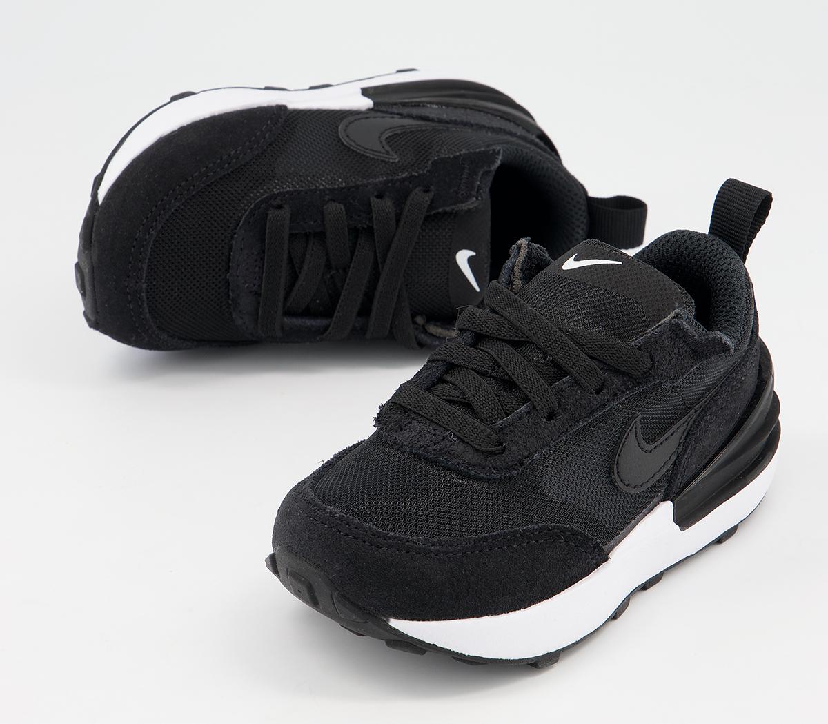 Nike Waffle One Infant Trainers Nike Waffle One Infant Trainers Black White
