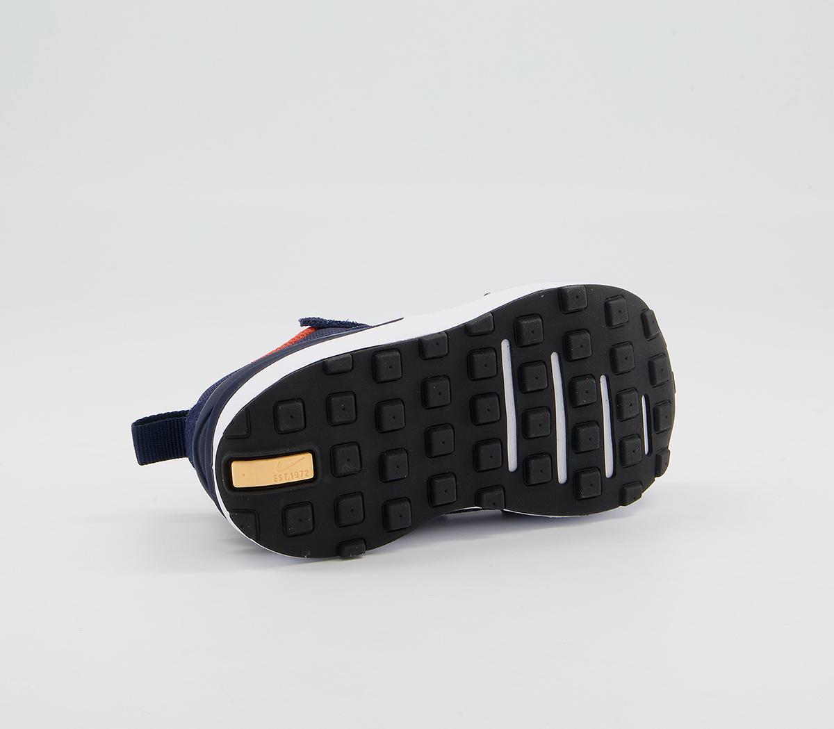 Nike Waffle One Infant Trainers Nike Waffle One Infant Trainers Midnight Navy White Orange