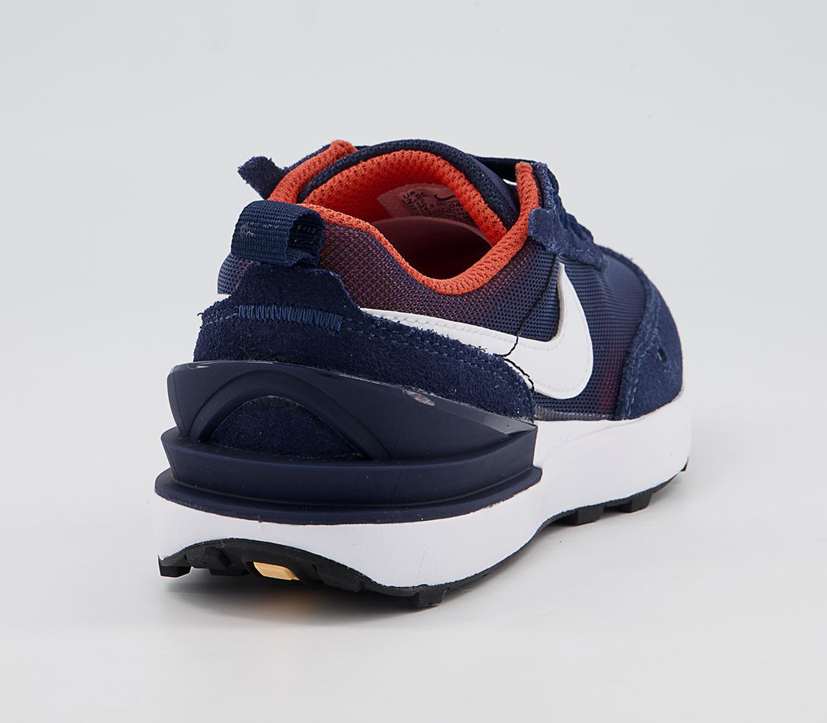 Nike Waffle One Ps Trainers Nike Waffle One Ps Trainers Midnight Navy White Orange